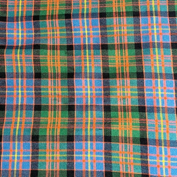 Vintage Handmade Scottish Tartan A-Line Wool Skirt size Small or 4/6 - Picture 4 of 7